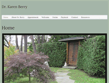 Tablet Screenshot of drkarenberry.com